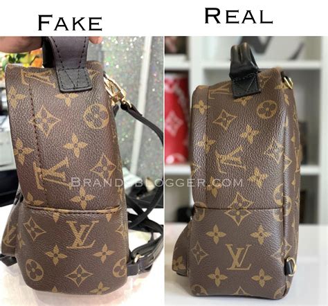 real vs fake louis vuitton mini papillon